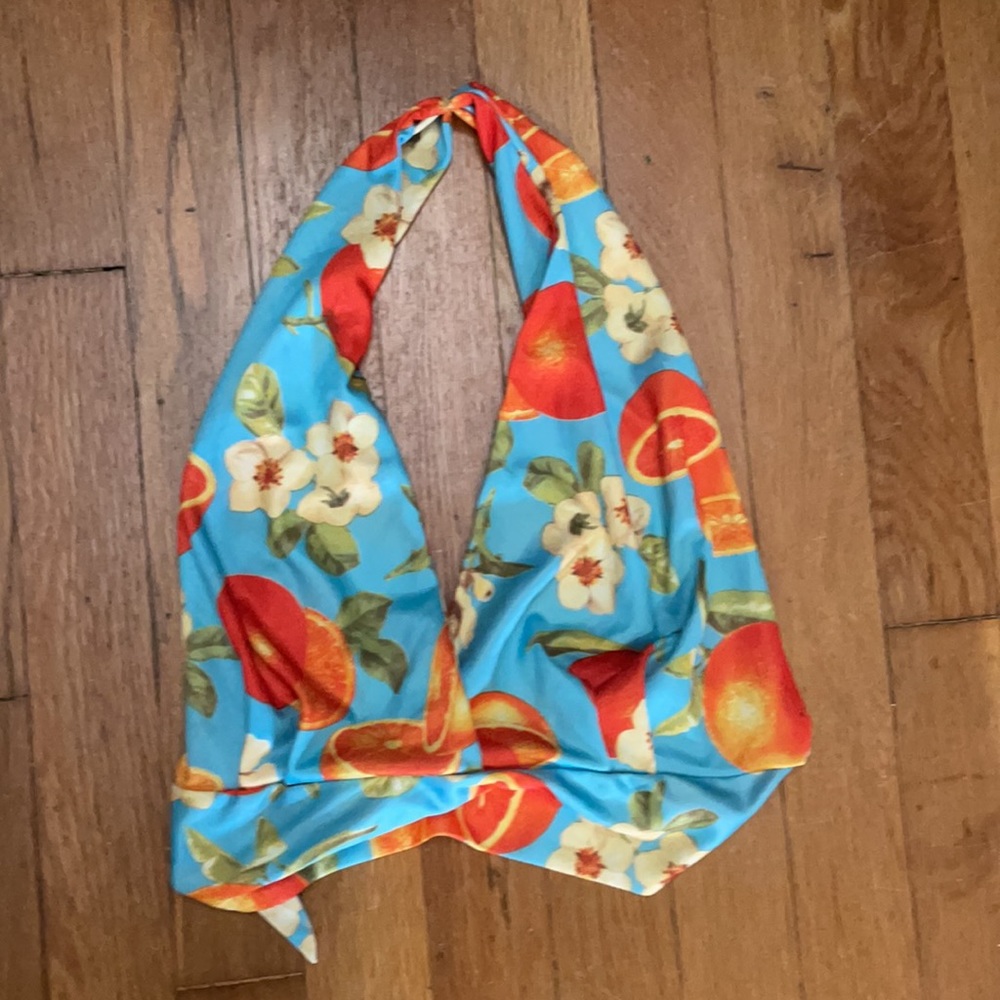 Tropicana Crop Halter Top